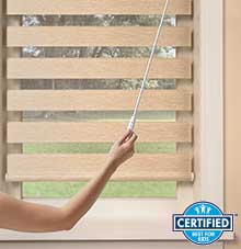 Alta Window Fashions PowerWand - Dual Shades