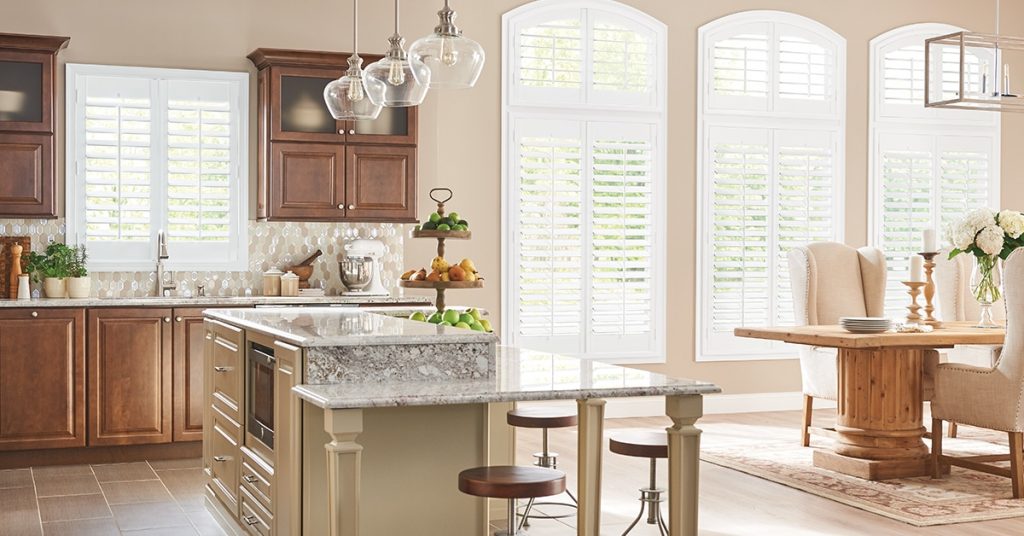 Graber Composite Shutters Kitchen and Dining Room