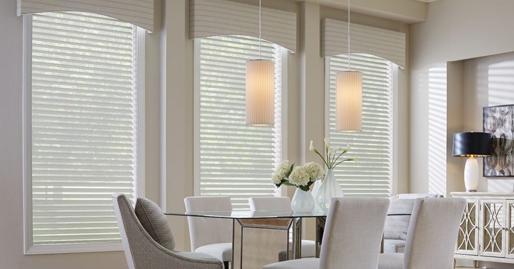 Graber Sheer Shades Dining Room