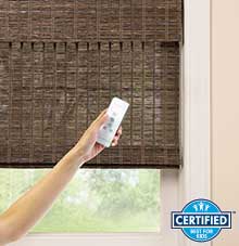 Rechargeable Simplicity Alta Natural Woven Shades