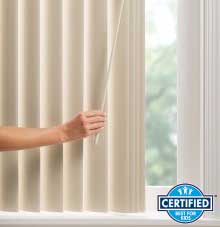 Safety Wand Vertical Blinds Alta Window Fashions