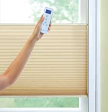 Simplicity Motorization Top-Down Bottom-Up Honeycomb Shades