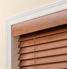 Wood Blinds Optional Crescent Valance