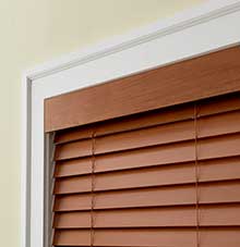 Wood Blinds Optional Modern Valance