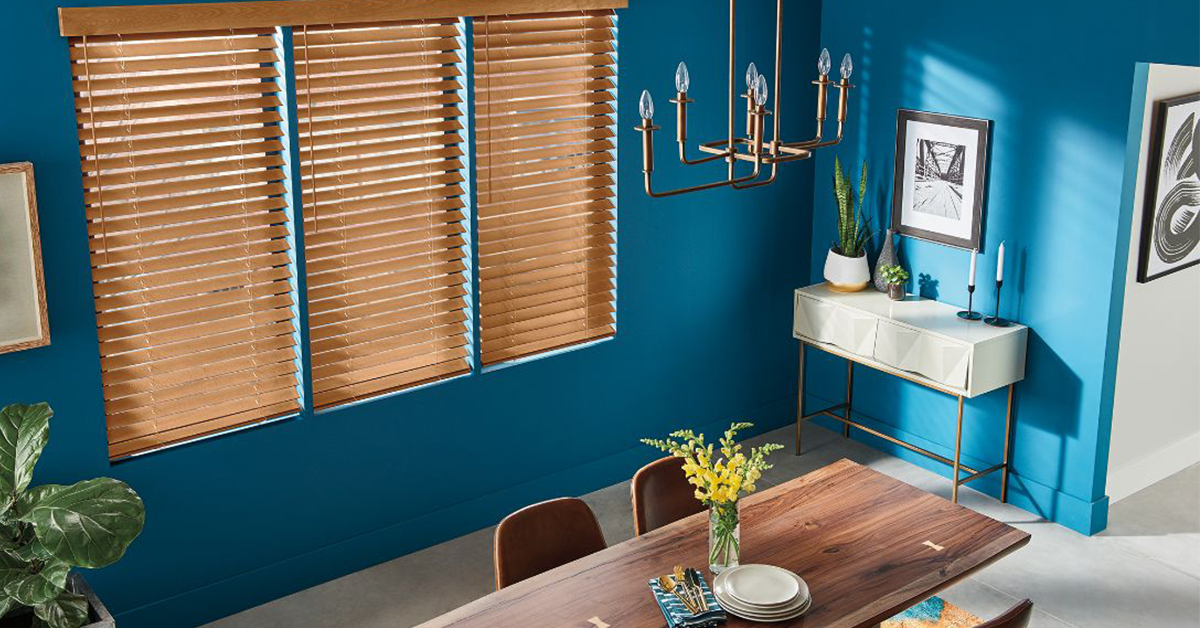 Traditions and Elite Wood Blinds by Graber at Classic Window Fashions