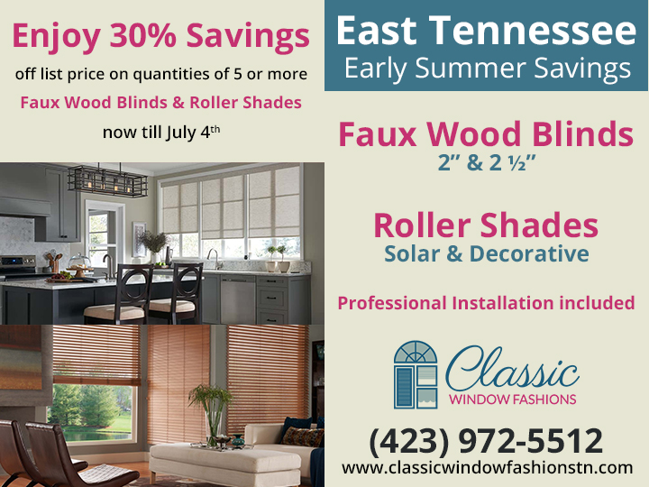 Early Summer Savings Event Ad